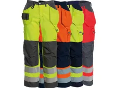 Tranemo 4859 werkbroek, geel/marineblauw, maat 46, per stuk