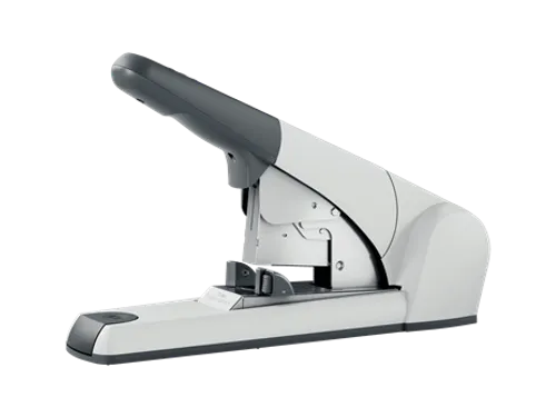 Blokhechter Leitz 5553 Heavy Duty Flat Clinch 120vel zilvergrijs