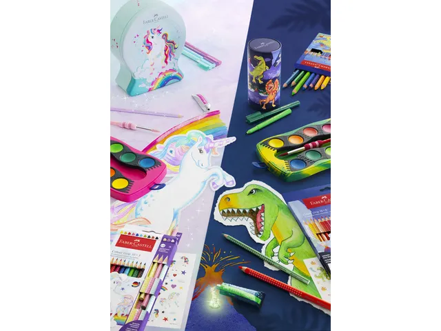 Glitter Faber-Castell Rainbow 2x12ml