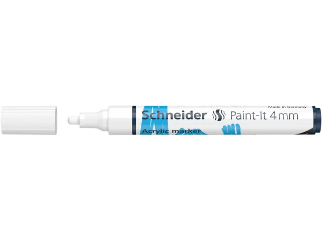 Acrylmarker Schneider Paint-It 320 4mm wit