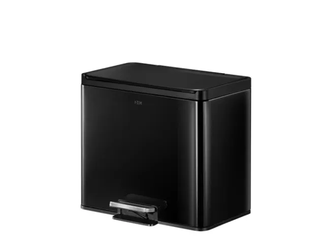 Essential Recycler pedaalemmer 9+9+9L zwart