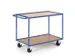 chariot à plateaux,force 250kg,2plateau(x),plateau Lxl 790x490mm