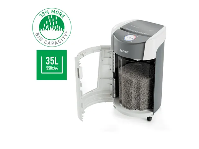 Papiervernietiger Leitz IQ OptiMax Office 2x15mm