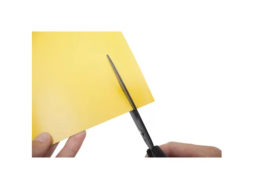 Magneetvel MAUL 200x300mm geel beschrijf- wisbaar en te knippen