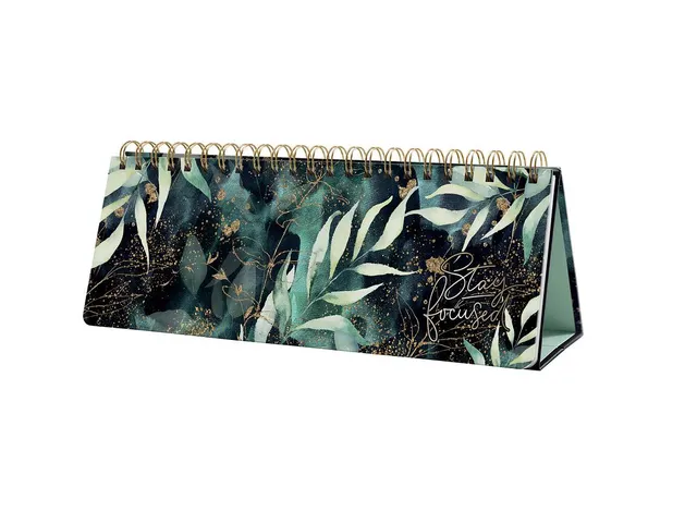 Weekplanner Beauty A4 liggend GRATIS bureauonderlegger Glamorous Leave