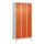 Z-garderobekast,HxBxD 1950x900x500mm,vak B 150/300mm,cil.-slot,voeten