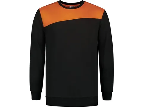 Tricorp 302013 sweater zwart/oranje maat 3XL