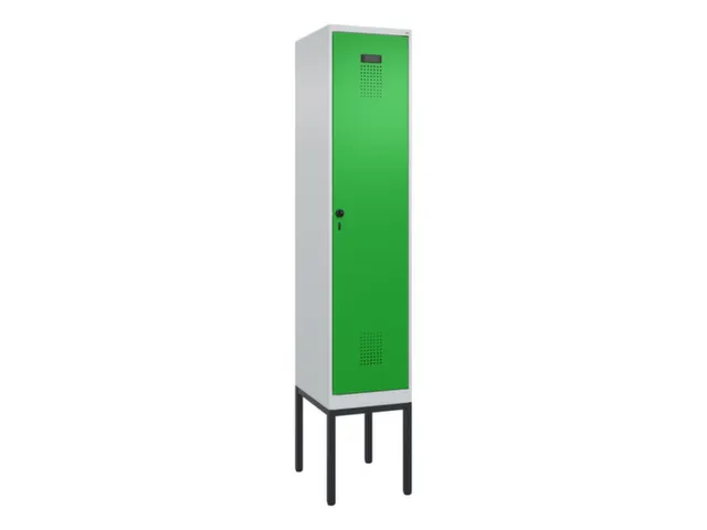 locker voor scheiding van kleding,HxBxD 2120x400x500mm,1vak
