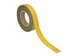 Bande de marquage magnétique MAUL effaçable 10mx30mmx1mm jaune