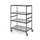 etagewagen,draagverm. 300kg,4etage(s),laadvl. LxB 1200x600mm,houtetage