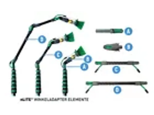 nLITE Hoekadapter Element A Steeladapter