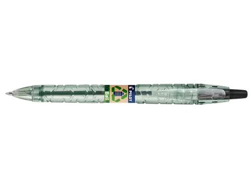 Balpen Pilot B2P Ecoball Begreen 1.0mm Medium punt Zwart