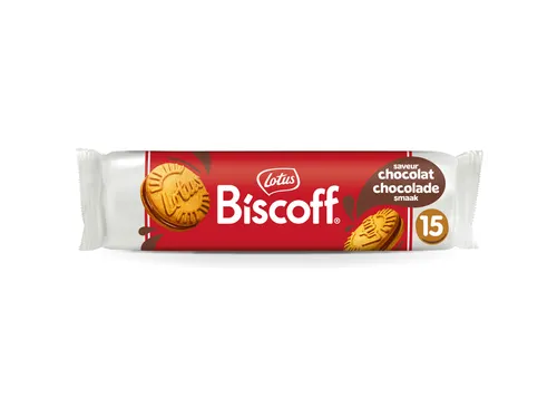 Koekjes Lotus Biscoff Speculoos Sandwich Cookies Chocolade 15 stuks