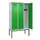 locker,HxBxD 2120x1200x500mm,3vak,vak B 400mm,cil.-slot,voetonderstel