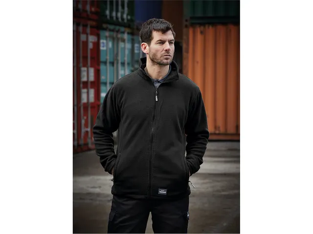Blouson de travail Trojan 3-en-1 noir imperméable Taille XS