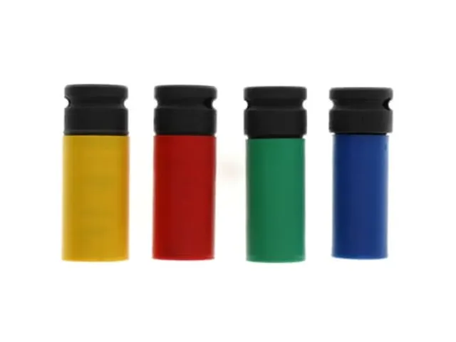 GEDORE K 19 LS-004 Schroevendraaierset 1/2 inch met beschermhuls,4-del