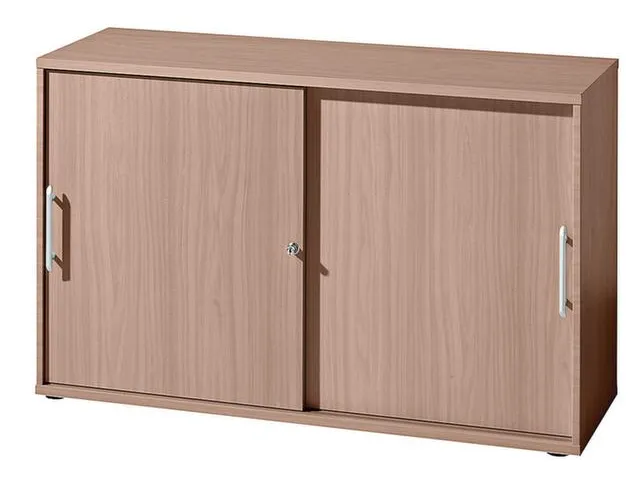 Schuifdeurkast Hxbxd 748X1200X400Mm 2 Oh Kastromp/front Noten/noten