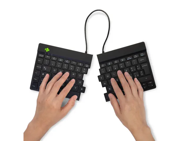 Ergonomisch toetsenbord R-Go Split Break met pauzesoftware, gesplitst