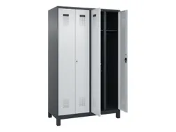 locker voor scheiding van kleding,HxBxD 1950x1200x500mm,4vak