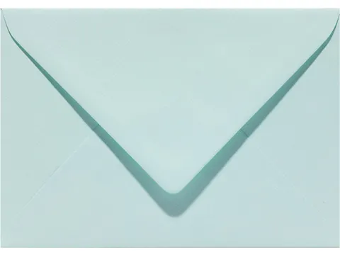 Envelop Papicolor EA5 156x220mm zeegroen pak à 6 stuks