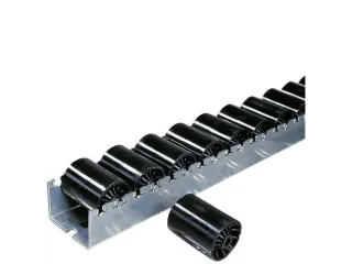 Rollenrails Cilindrische Rollen V.kunststof Afstand 96Mm L 2400Mm - 1