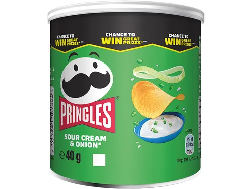 Sour Cream & Onion Chips 40 Gram