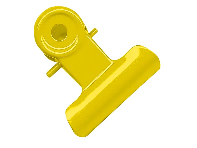 Clips Alco 19mm métal couleurs ass. 5 pièces