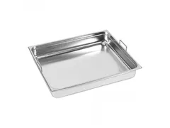 Caterchef Gastronorm bak RVS met greep 2/1 GN 65mm