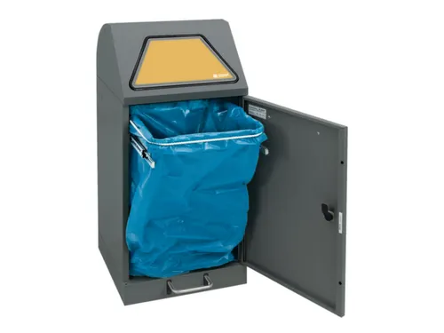 afvalverzamelaar,niet-brandbaar,1x60l,HxBxD 900x400x380mm