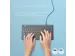 Toetsenbord R-Go Ergonomisch Compact Break QWERTY (US) Zwart