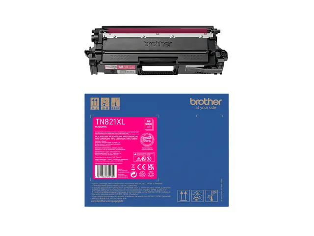 Toner Brother TN-821XLM rood