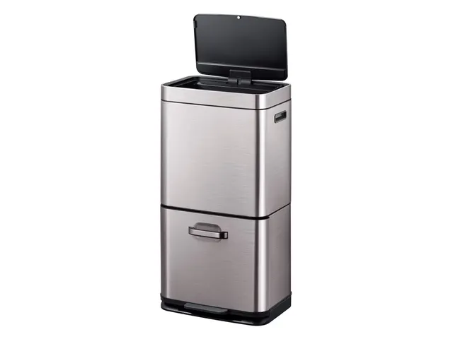 Afvalbak Voor Afvalscheiding Himalaya Recycler Sensor Bin 35+25 Liter