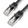 Cat6 patchkabel 1 Meter Zwart snagless gigabit netwerkkabel