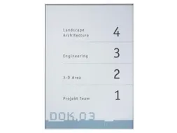 Deurbordje Hxbxd 213X151X6Mm Aluminium Profiel Acrylglas