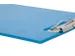 Klembordmap MAUL A4 staand met penlus PVC neon lichtblauw