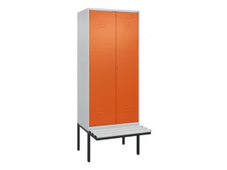 locker voor scheiding van kleding,HxBxD 2120x800x815mm,2vak - 1