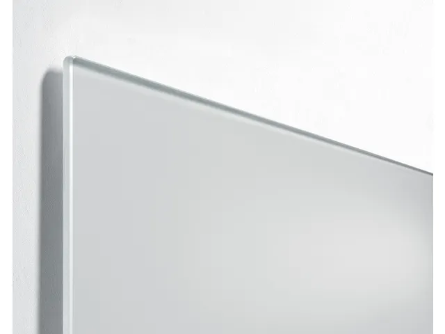 Tableau en verre magnétique XL Sigel 2000x1000x18mm Blanc mat