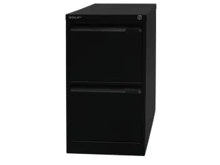 hangmappenkast,HxBxD 711x413x622mm,2hangmappenframes,1baan,romp zwart - 1