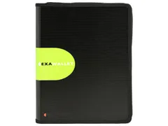 Exawallet Exactive congresmap met ritssluiting en schrijfblokhouder 34