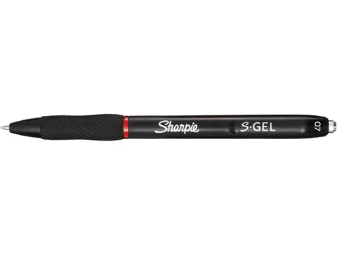 S-gel roller, medium punt, rood