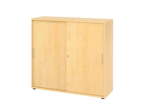 schuifdeurkast,HxBxD 1000x1200x400mm,2xhouten vloer,3ordnerhoogte