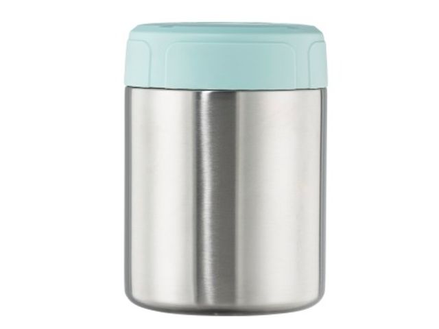 Mug isotherme Inox blanc - Hauteur 14.5 cm - Ø 8.2 cm - 13.5 oz - 400 ml