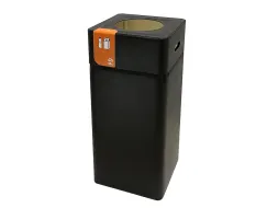 Afvalbak Blackline PD 105 liter Zwart