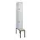 Dubbeldekse dekenkist,HxBxD 2120x300x815mm,1x2vak.,vak B 300mm