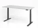 Bureau assis-debout électrique 640-1290x1800x800mm gris/graphite