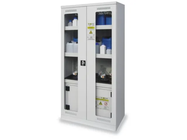Gif-/Chemicaliënkast Giftige/Brandbare Stoffen Type 60 1950x950x500mm