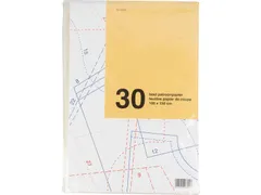 Patroonpapier 100x150cm 10x30 vel