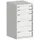 ladekast HxBxD 1000x525x650mm 5laden romp RAL7035 front RAL7035