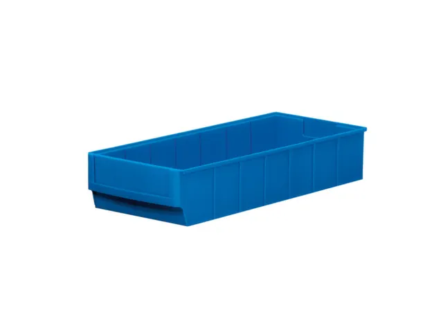 stellingbak,HxBxD 81x183x400mm,PP,blauw