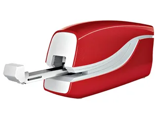 Nietmachine Leitz NeXXt WOW contactloos elektrisch 10 vel rood - 3